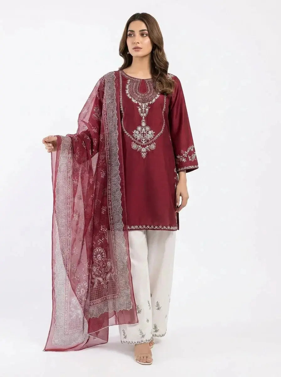 Luxury Embroidered