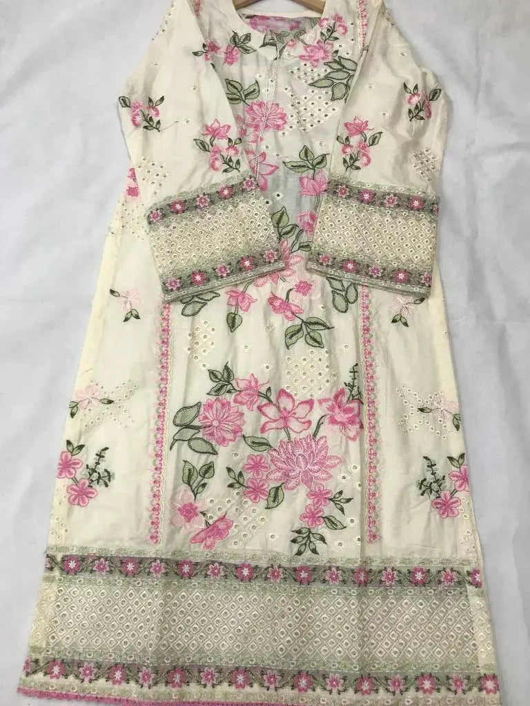 Floral Printed Cotton Lawn 3-Piece Stitched Suit Ayesha Fashion Boutique