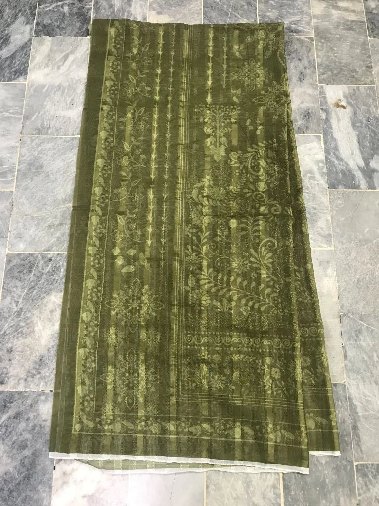 Women's 3-Piece Stitched Embroidered Cotton Lawn Suit Ayesha Fashion Boutique